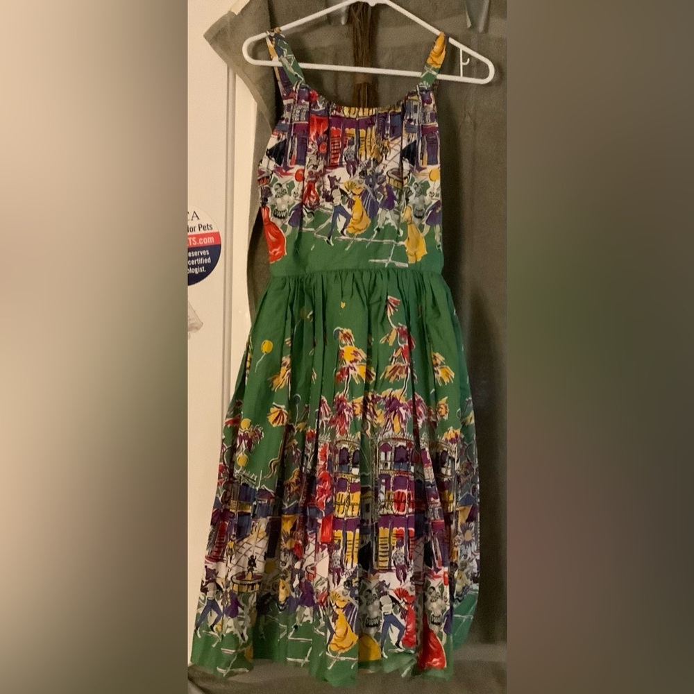 Trashy Diva French Quarter Annette Dress in Green. Size 4. BNWT